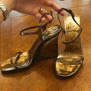 Gucci Wedges Authentic